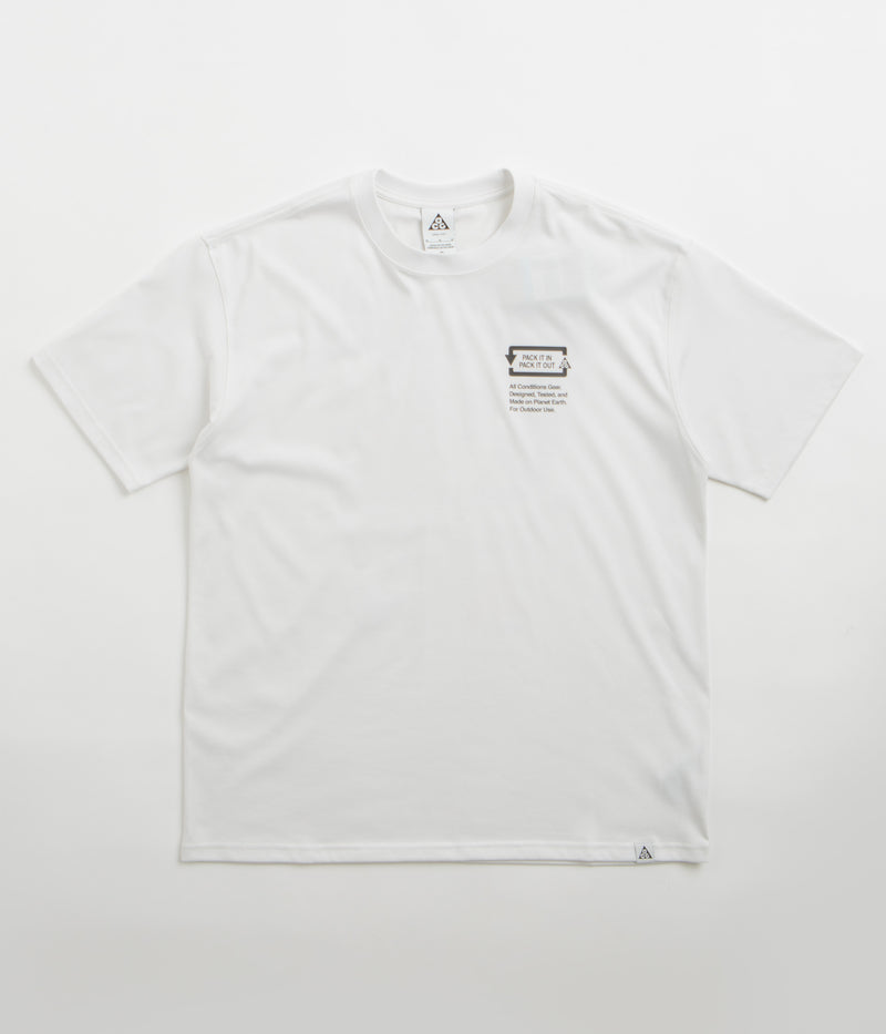 Nike ACG Pickinout T-Shirt in Summit White