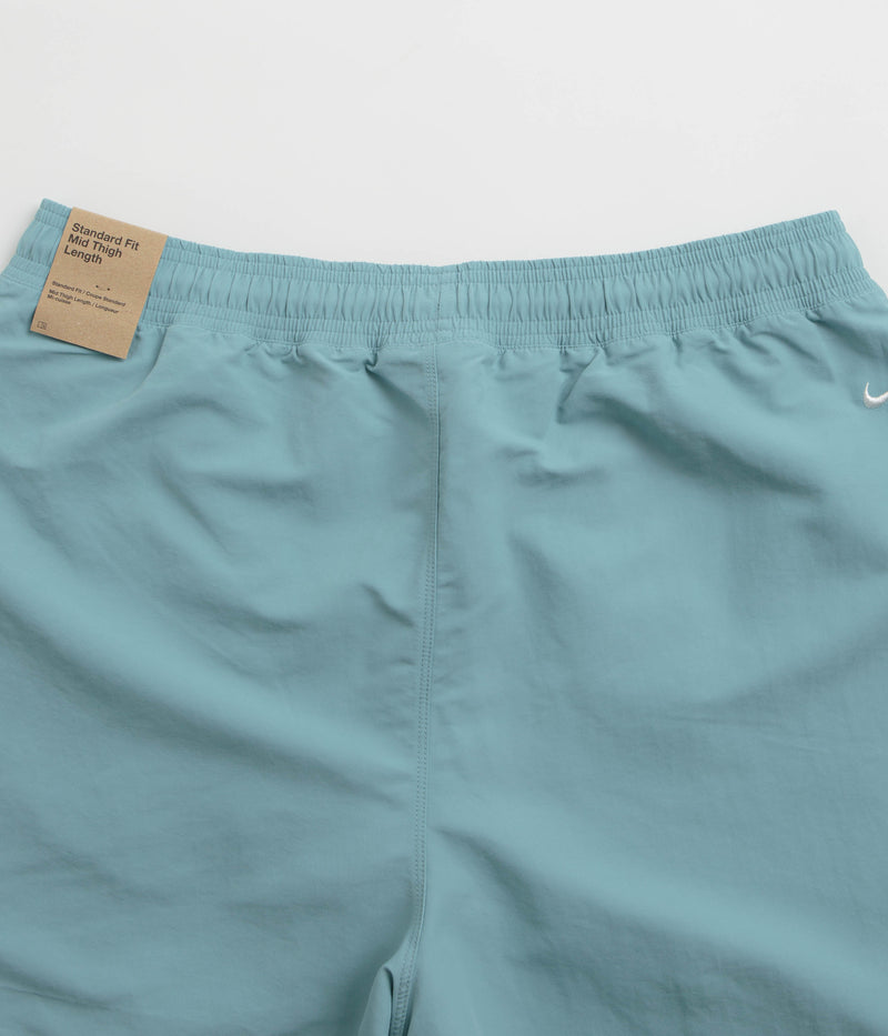 Nike ACG Reservoir Goat Shorts in Denim Turquoise and University Red / Summit White