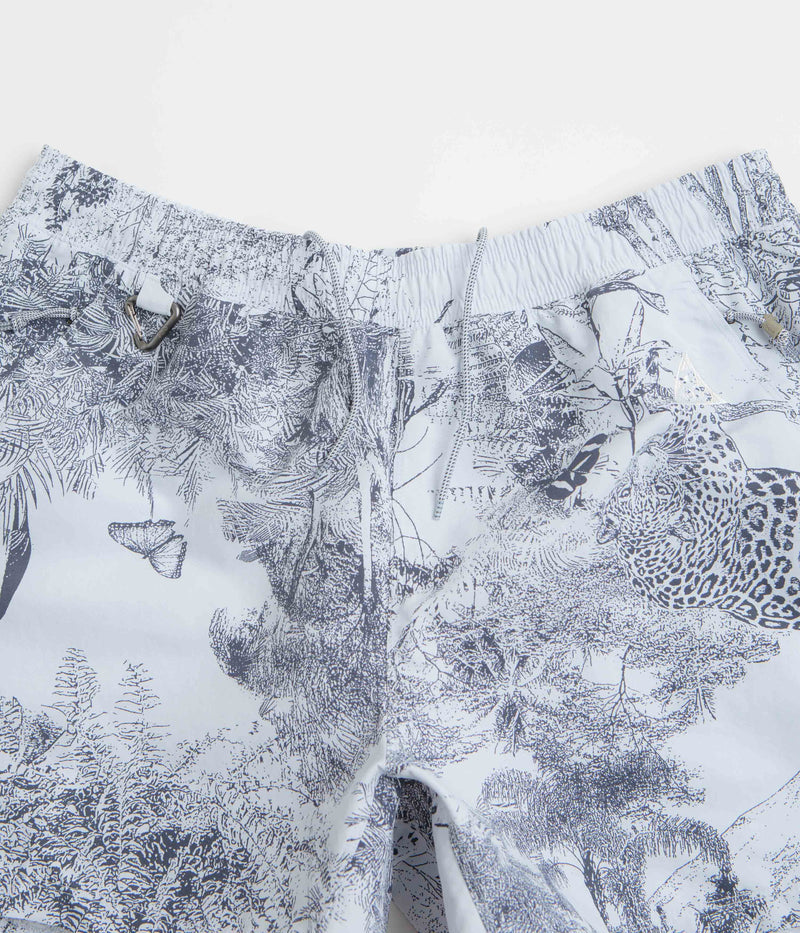 Nike ACG Reservoir Goat Shorts in Football Grey and Thunder Blue / Summit White