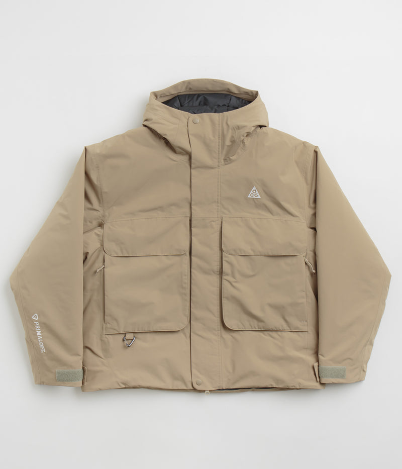 Nike ACG Skull Peak Jacket in Khaki and Anthracite / Black / Summit White
