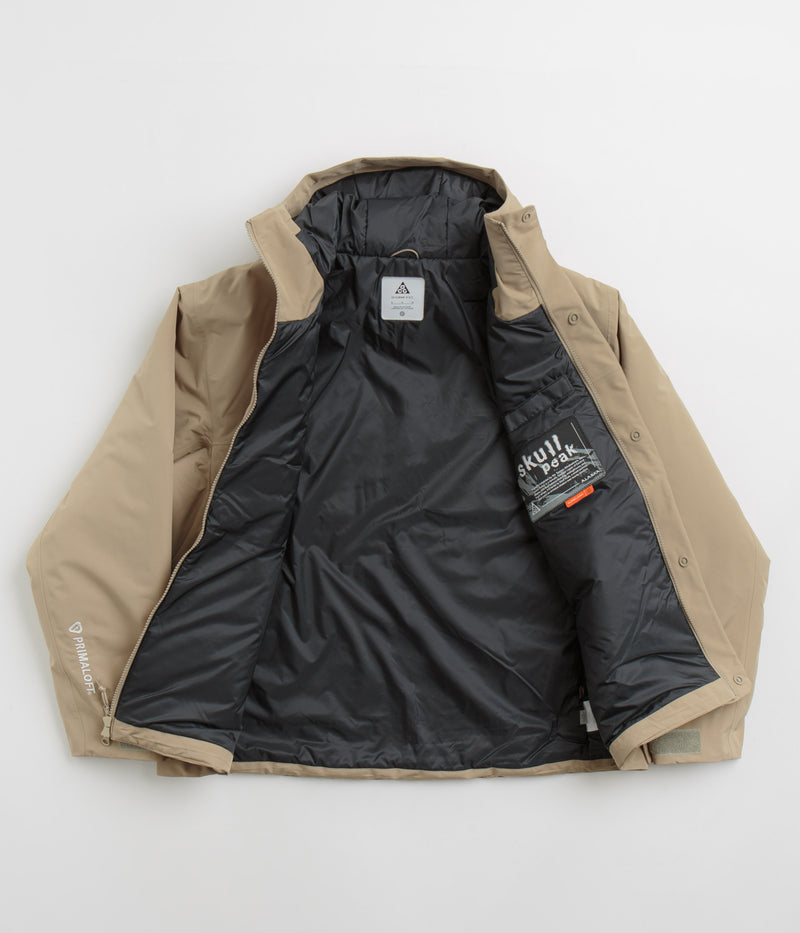 Nike ACG Skull Peak Jacket in Khaki and Anthracite / Black / Summit White