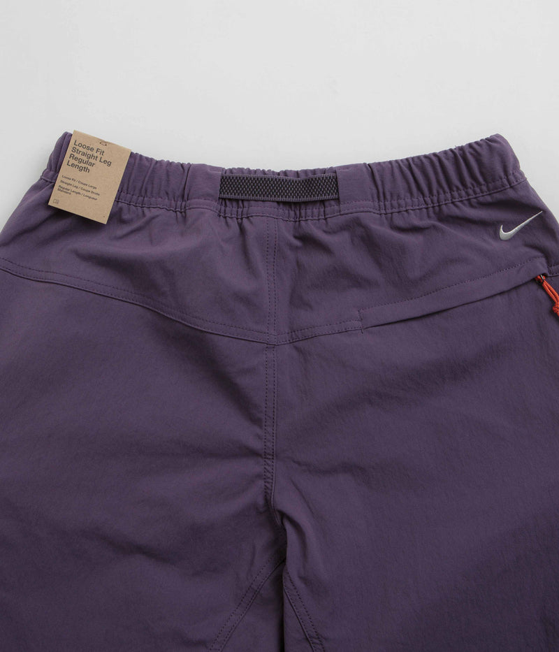Nike ACG Smith Summit Cargo Pants in Dark Raisin and Black / Summit White