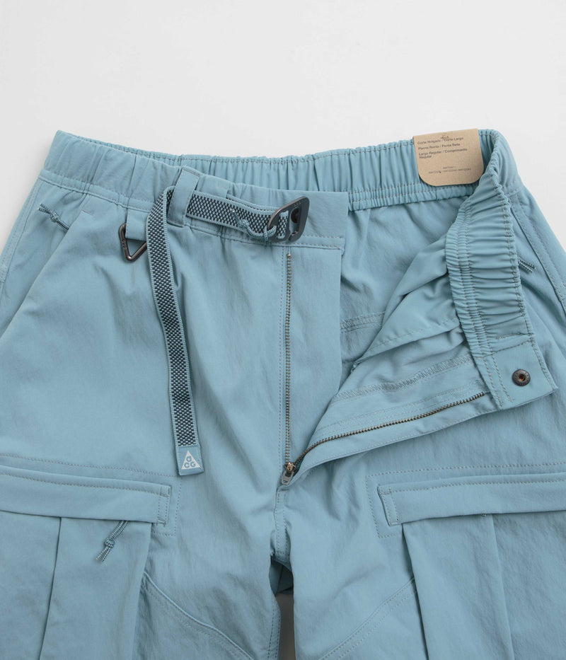 Nike ACG Smith Summit Cargo Pants in Denim Turquoise and Armory Navy / Summit White