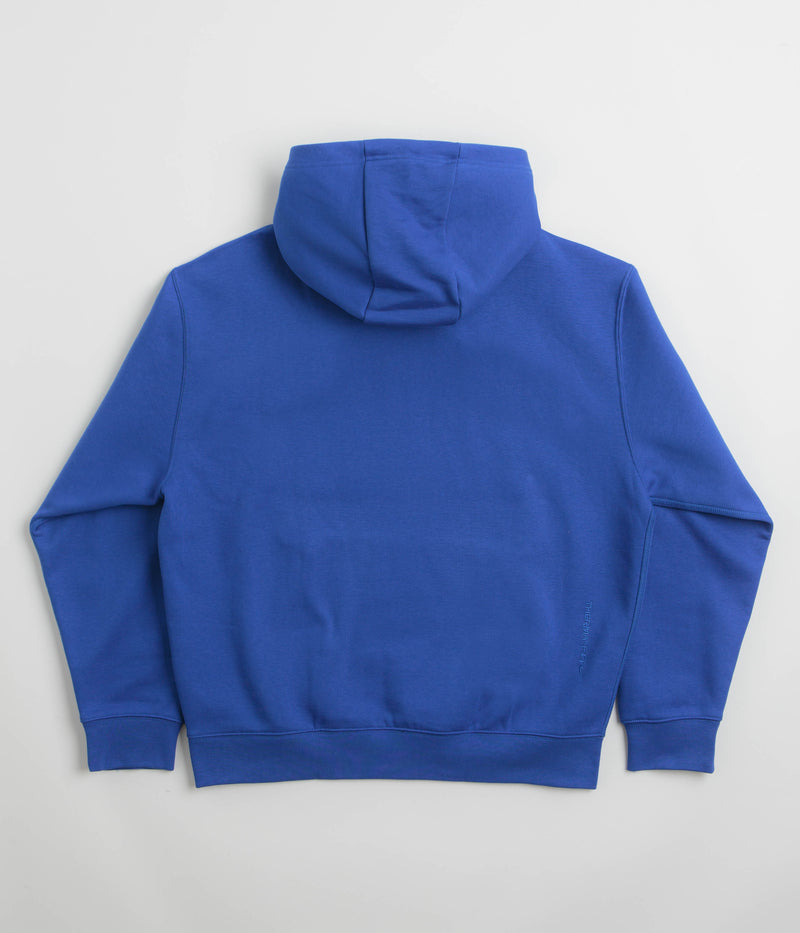 Nike ACG Therma-FIT Fleece Hoodie in Game Royal and Safety Orange / Summit White
