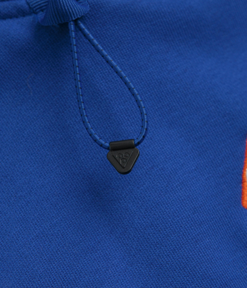 Nike ACG Therma-FIT Fleece Hoodie in Game Royal and Safety Orange / Summit White