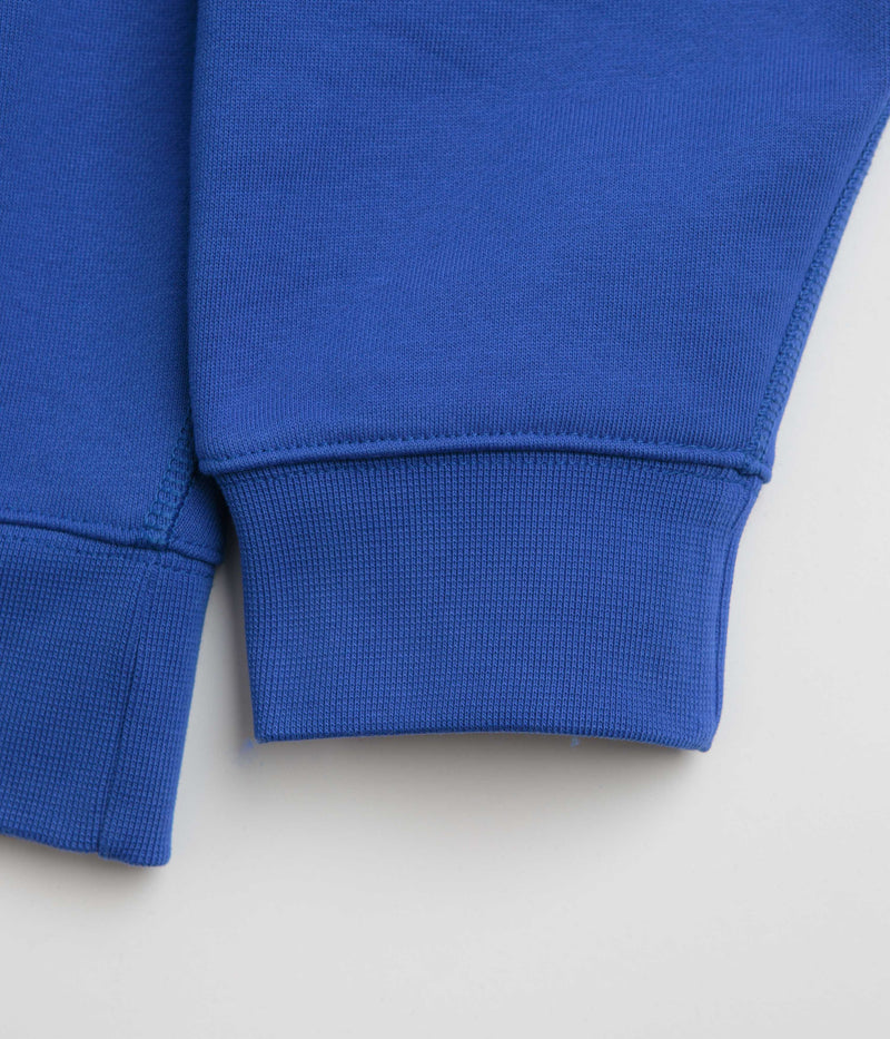 Nike ACG Therma-FIT Fleece Hoodie in Game Royal and Safety Orange / Summit White