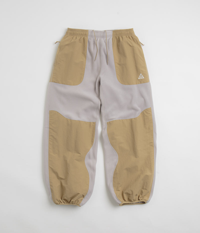 Nike ACG Wolf Tree Plus Pants in College Grey and Parachute Beige / Summit White