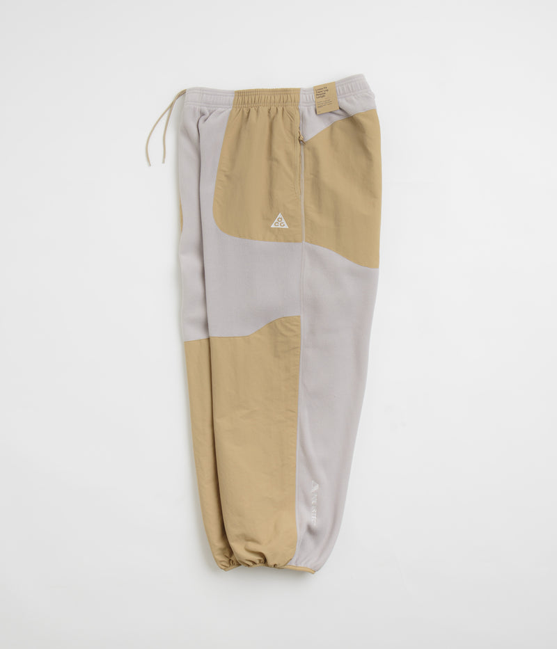 Nike ACG Wolf Tree Plus Pants in College Grey and Parachute Beige / Summit White