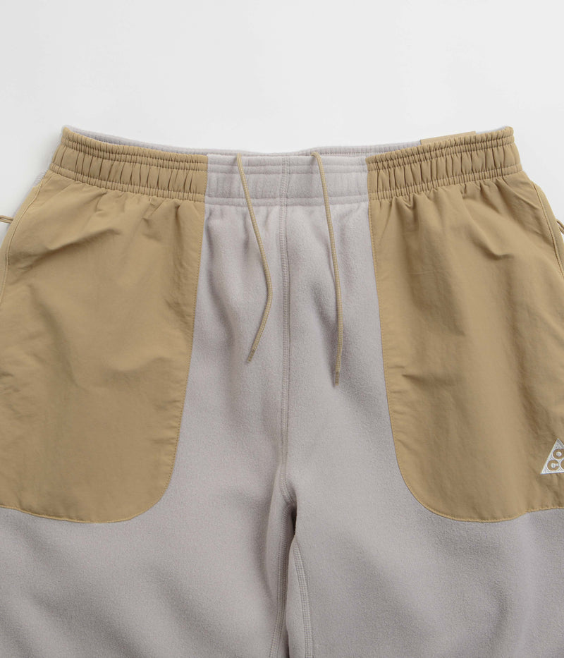 Nike ACG Wolf Tree Plus Pants in College Grey and Parachute Beige / Summit White