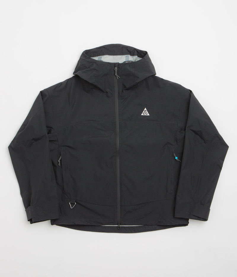 Nike ACG Womens Morpho Rain Jacket in Black and Summit White
