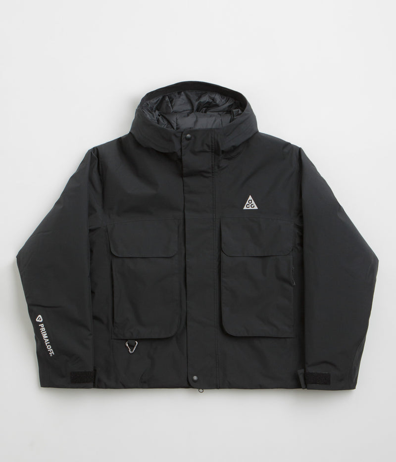 Nike ACG Womens Skull Peak Jacket in Black and Anthracite / Black / Summit White