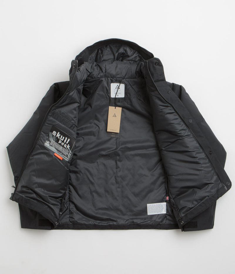 Nike ACG Womens Skull Peak Jacket in Black and Anthracite / Black / Summit White