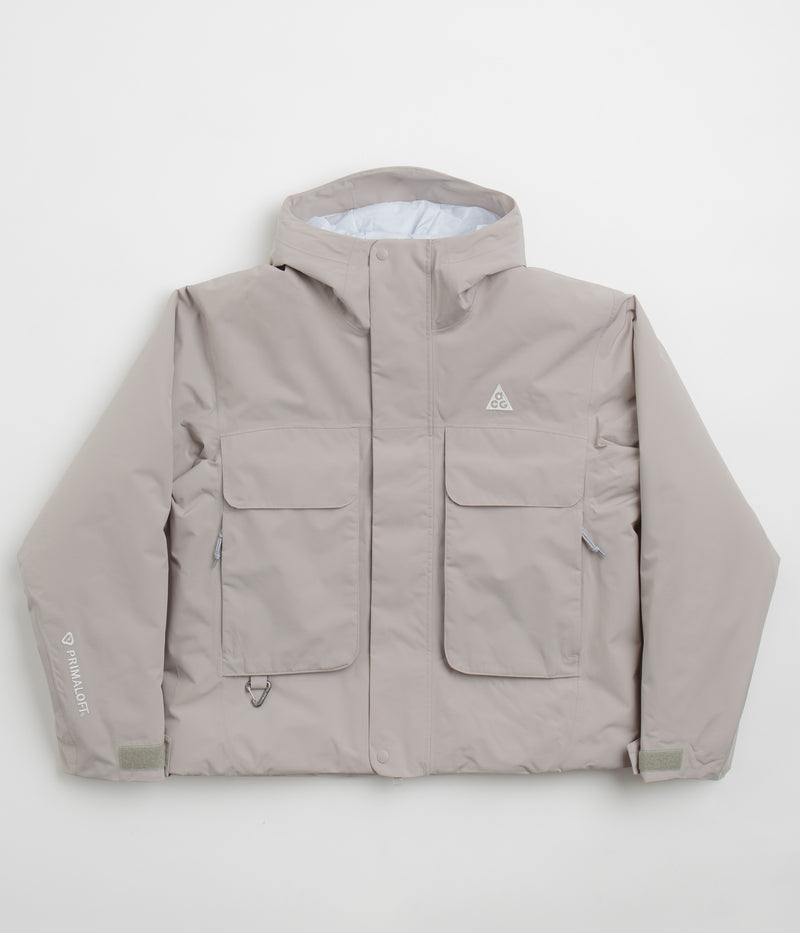 Nike ACG Womens Skull Peak Jacket in College Grey and Football Grey / Summit White