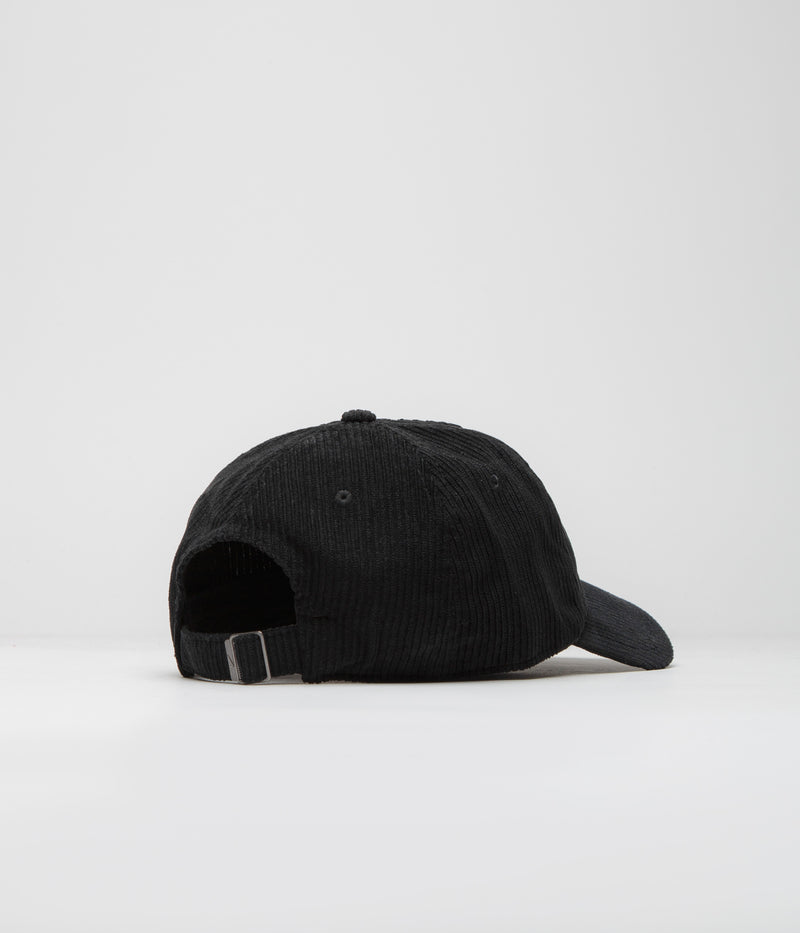 Nike Club Corduroy Cap in Black and Black