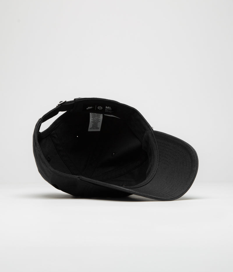Nike Club Futura Wash Cap in Black and White