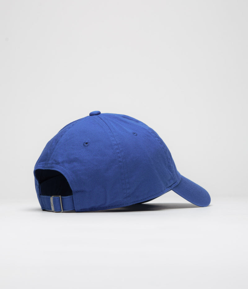 Nike Club Futura Wash Cap in Game Royal and White