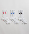 Nike Everyday Essential Crew Socks (3 Pair) in Multicolour