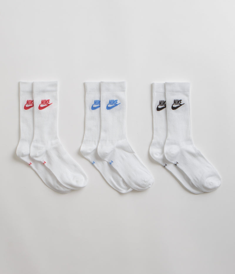 Nike Everyday Essential Crew Socks (3 Pair) in Multicolour