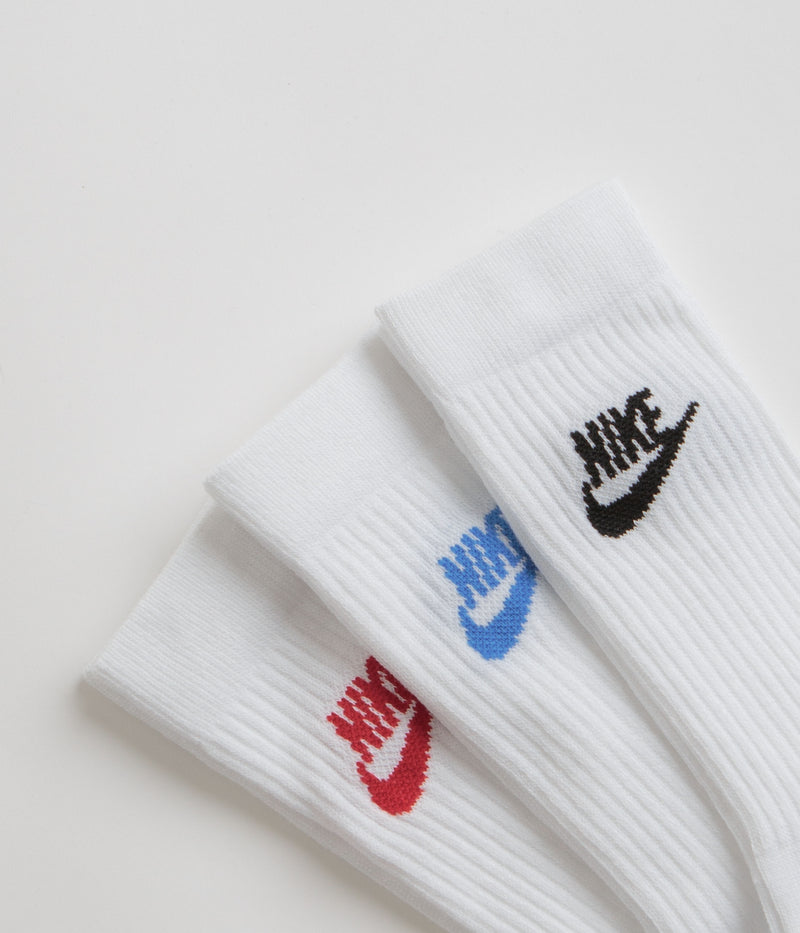Nike Everyday Essential Crew Socks (3 Pair) in Multicolour