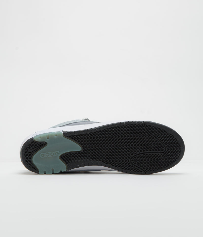 Nike SB Air Max Ishod Premium 'Silver Bullet' Shoes in Metallic Silver and Varsity Red