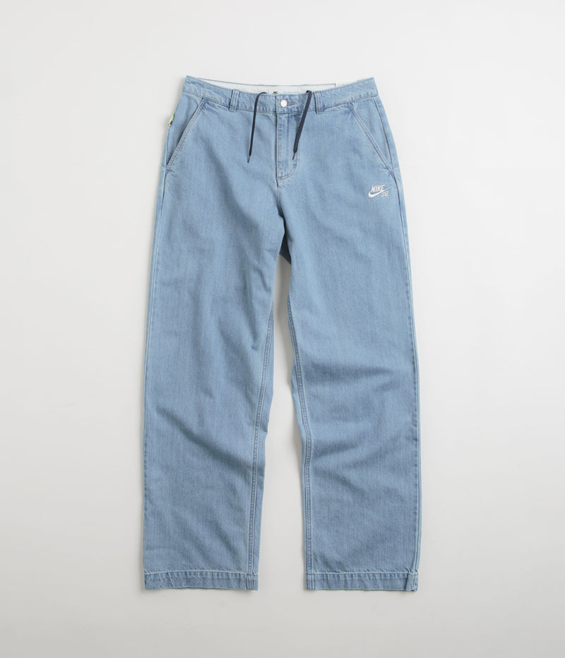 Nike SB El Jeano Pants in Ashen Slate and White