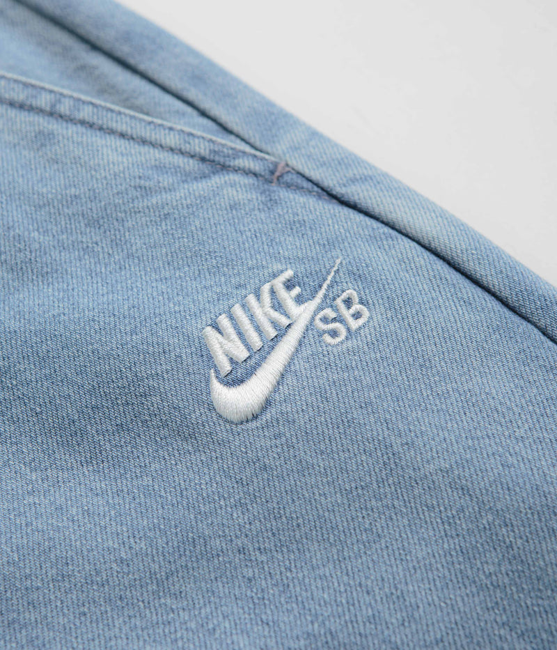 Nike SB El Jeano Pants in Ashen Slate and White