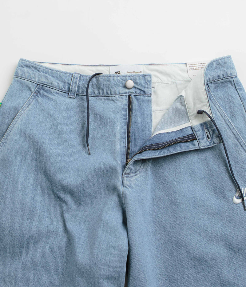 Nike SB El Jeano Pants in Ashen Slate and White