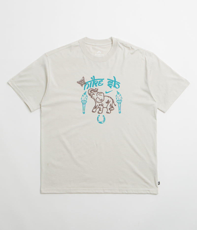 Nike SB Elephant T-Shirt in Light Bone