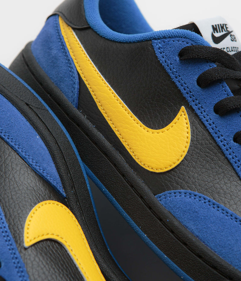 Nike SB FC Classic Shoes in Royal Blue and Varsity Maize and Black - White