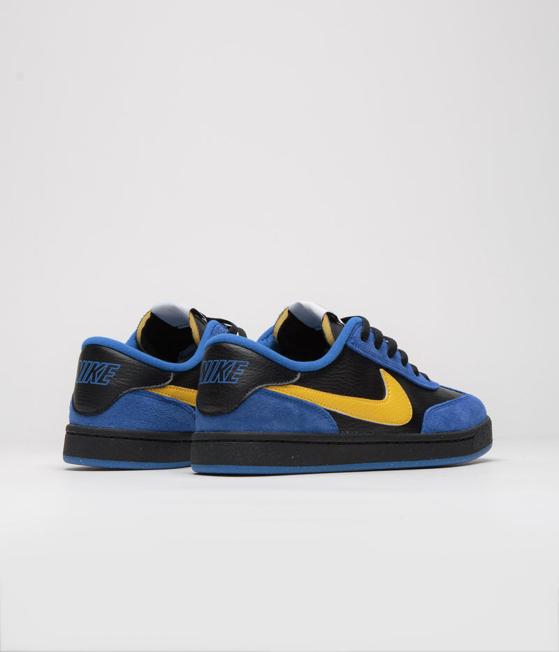 Nike SB FC Classic Shoes in Royal Blue and Varsity Maize and Black - White