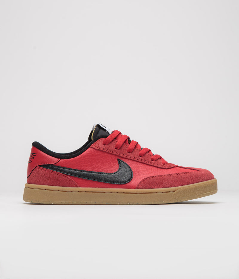 Nike SB FC Classic Shoes in University Red and Black and White
