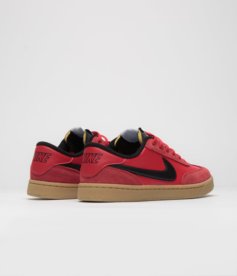 Nike SB FC Classic Shoes in University Red and Black and White
