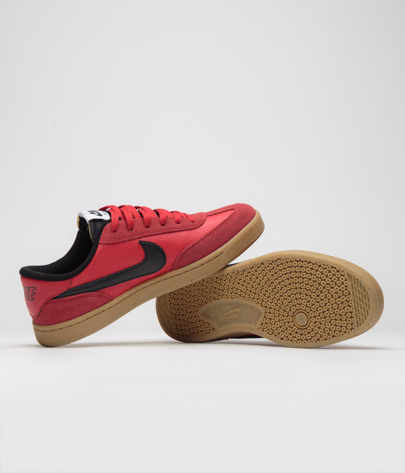 Nike SB FC Classic Shoes in University Red and Black and White