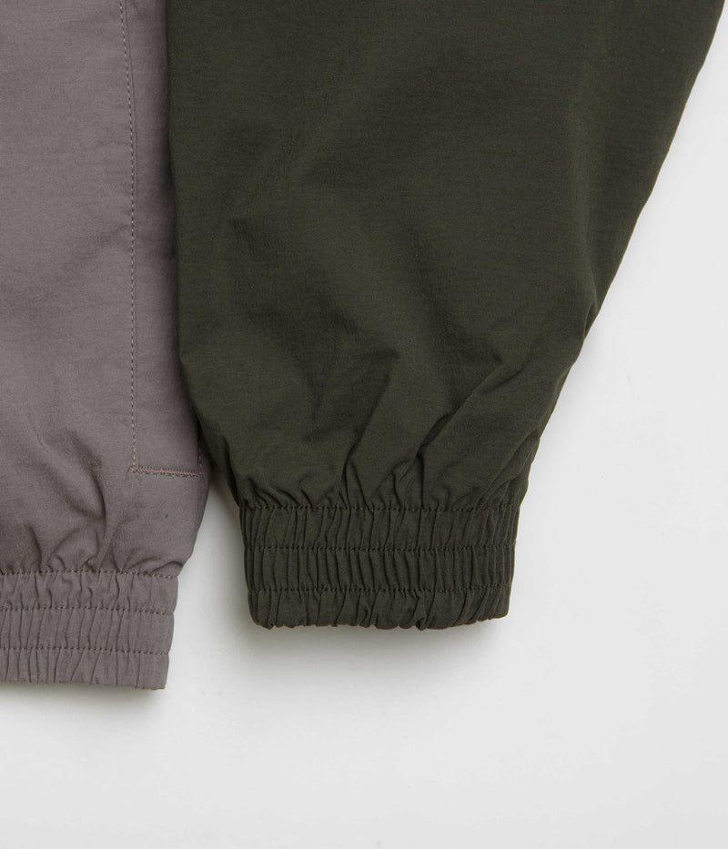 Nike SB Full Zip Woven Jacket in Sequoia and Cave Stone / White