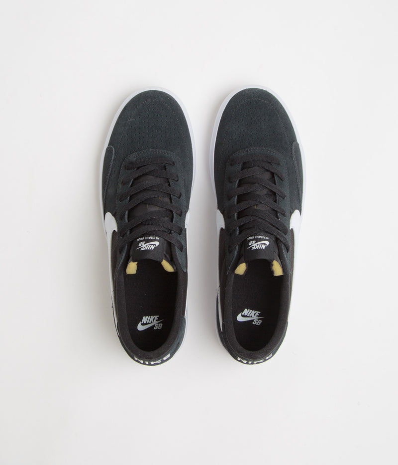 Nike SB Heritage Vulc Shoes in Black and White and Black - White