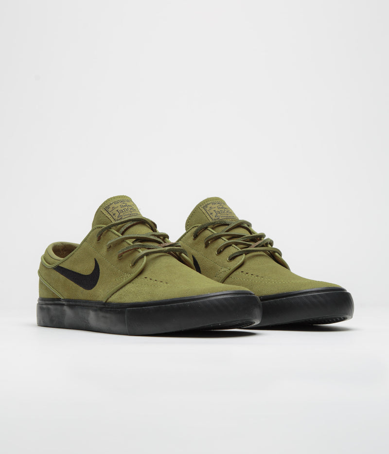 Nike SB Janoski OG+ Shoes in Pacific Moss and Black and Pacific Moss - Black
