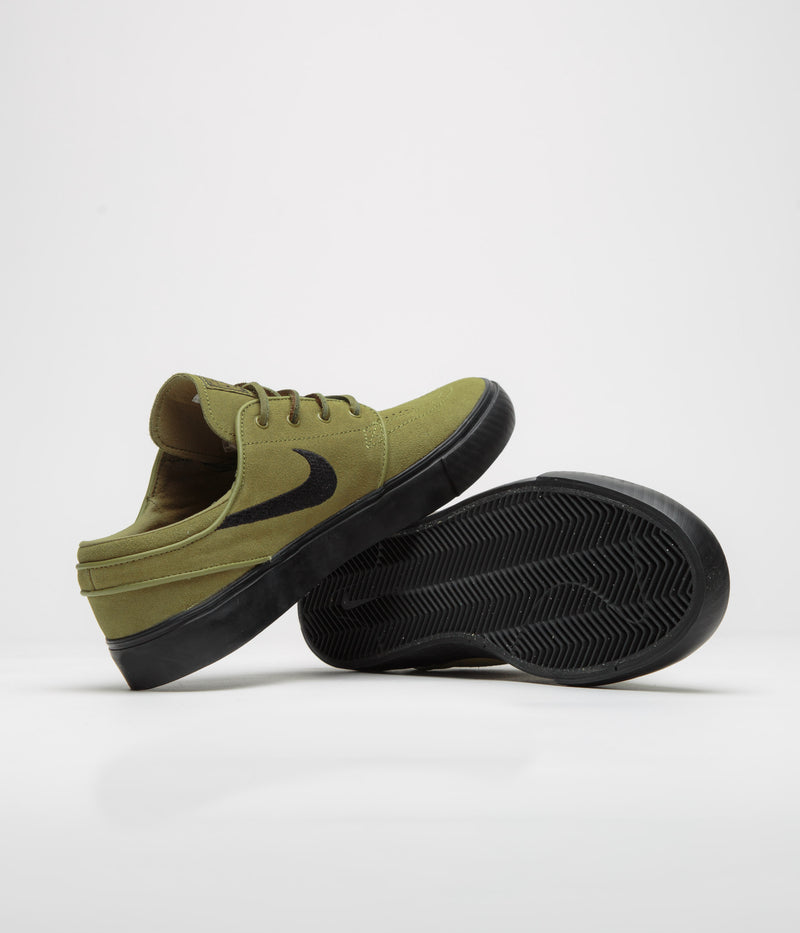 Nike SB Janoski OG+ Shoes in Pacific Moss and Black and Pacific Moss - Black