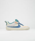Nike SB Kids Day One Shoes in Sail and Court Blue and Coconut Milk - Photon Dust