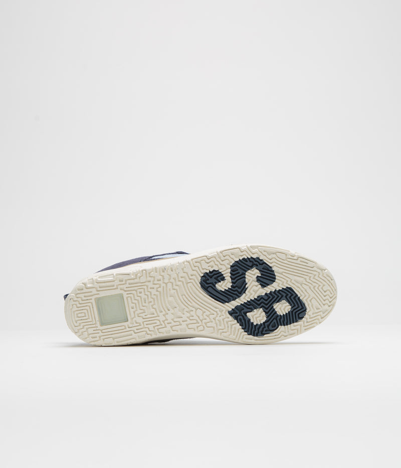 Nike SB Kids Day One Shoes in Thunder Blue and Khaki and Blue Tint - Sail