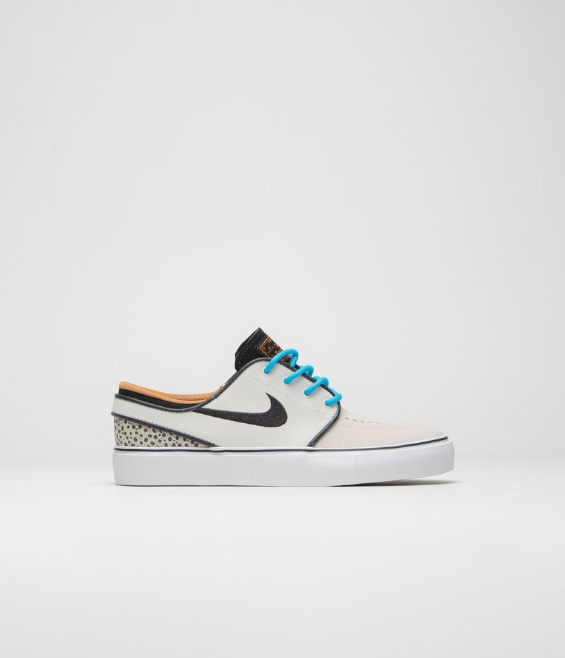 Nike SB Kids Janoski Electric Shoes in Phantom and Black and Black - Monarch