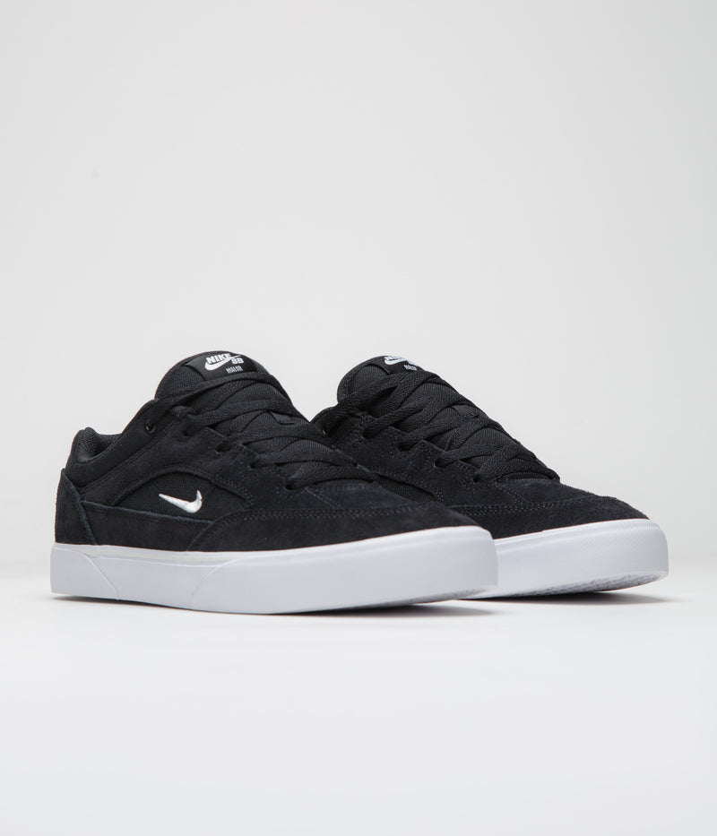 Nike SB Malor Shoes in Black and White and Black - White