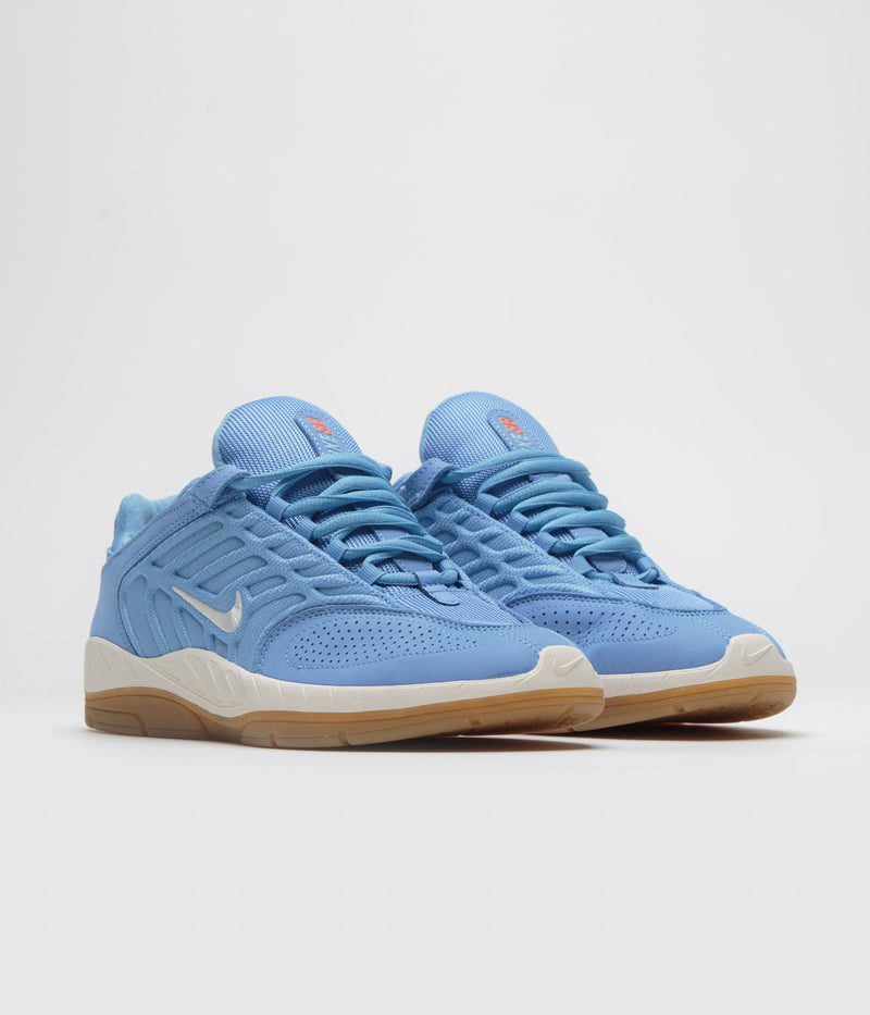 Nike SB Orange Label Vertebrae Shoes in University Blue and Sail and University Blue