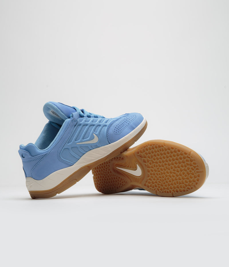 Nike SB Orange Label Vertebrae Shoes in University Blue and Sail and University Blue