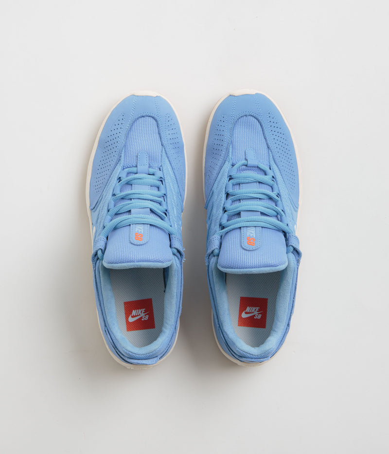 Nike SB Orange Label Vertebrae Shoes in University Blue and Sail and University Blue