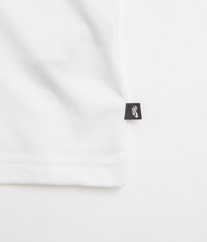 Nike SB Remake JDI T-Shirt in Summit White