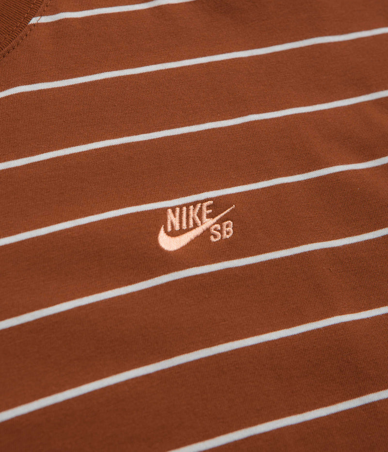Nike SB Stripe T-Shirt in Cinnamon