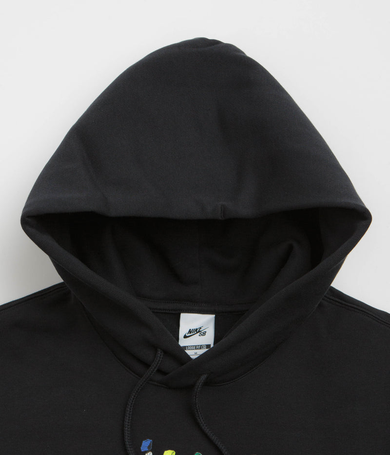 Nike SB Sugar High Hoodie in Black and White