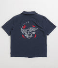 Nike SB Team USA Bowler Shirt in Obsidian and White