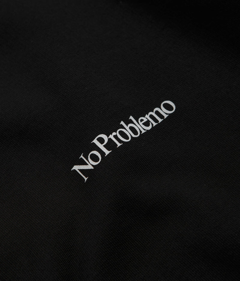 No Problemo Mini Problemo Crewneck Sweatshirt in Black