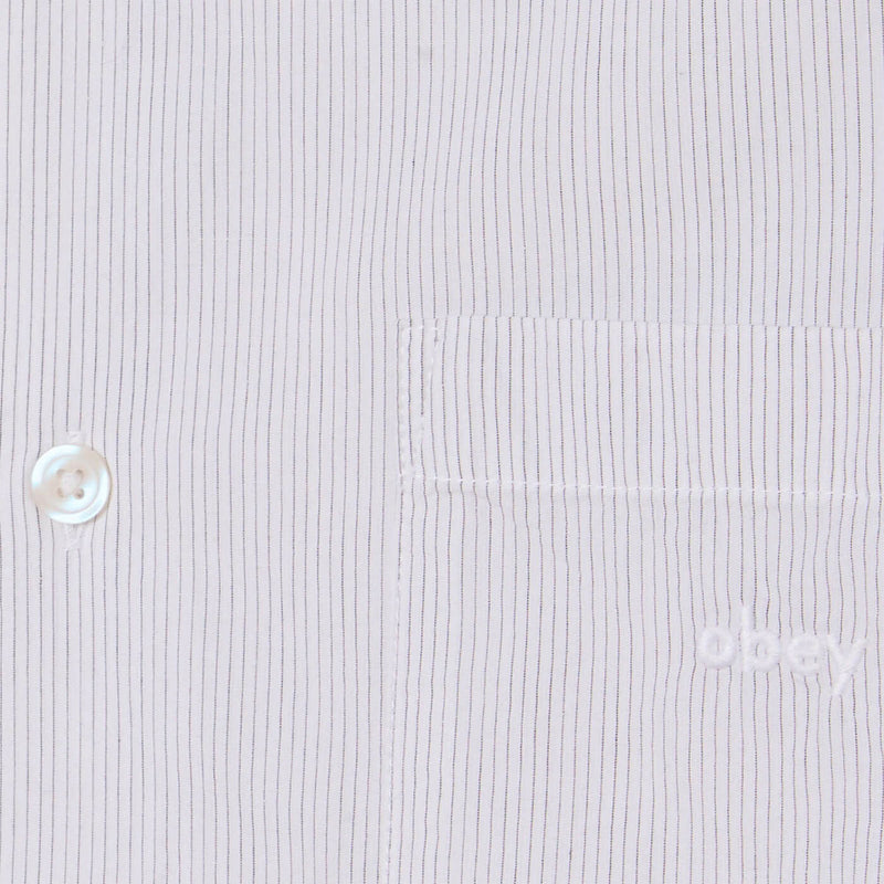 Obey Jamie Woven Shirt - White Multi